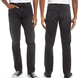 Frame New With Tags L’Homme Skinny Vaporize Rips Skinny Jeans Size 29